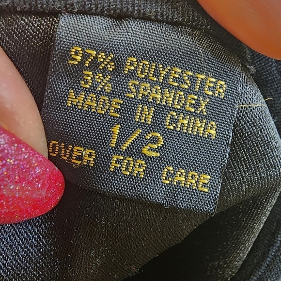 Express black mini skirt size 1/2 - Picture 5 of 8